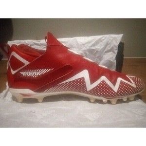 Adidas Football Cleats Freak Spark-team Mens Size 10.5 Red/White